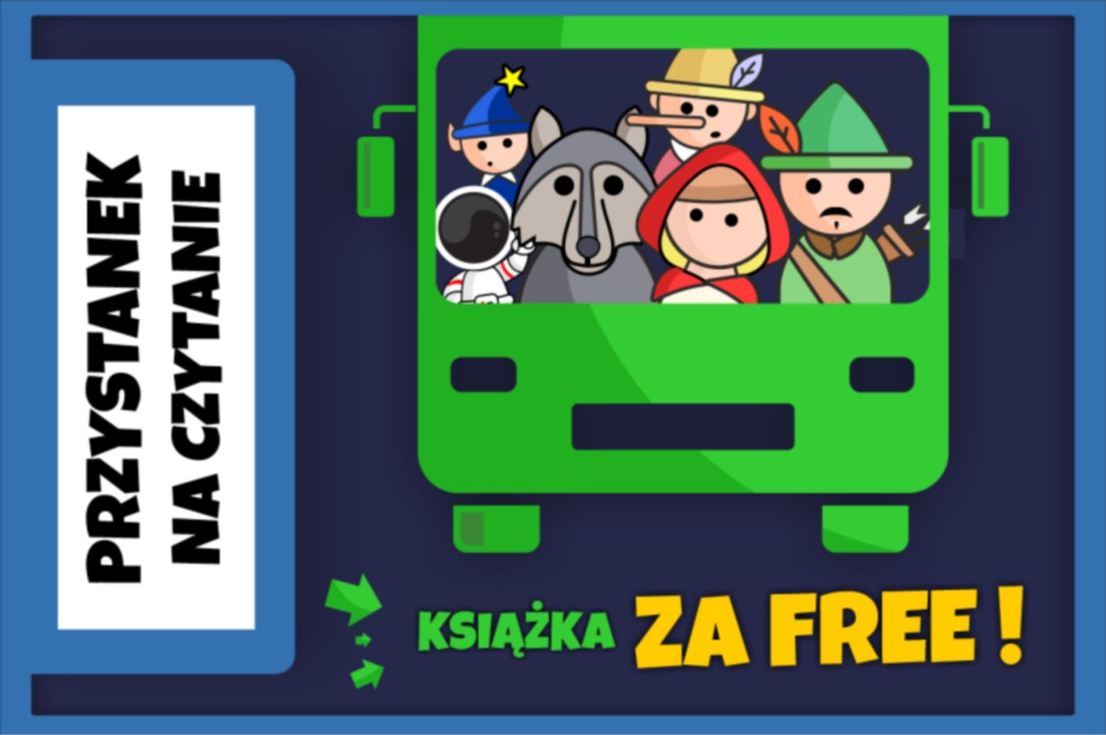 Przystanek na Czytanie - grafika