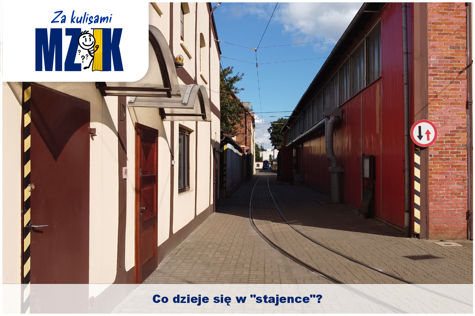 ZNak graficzny kampanii oraz zdjęcie pantografu