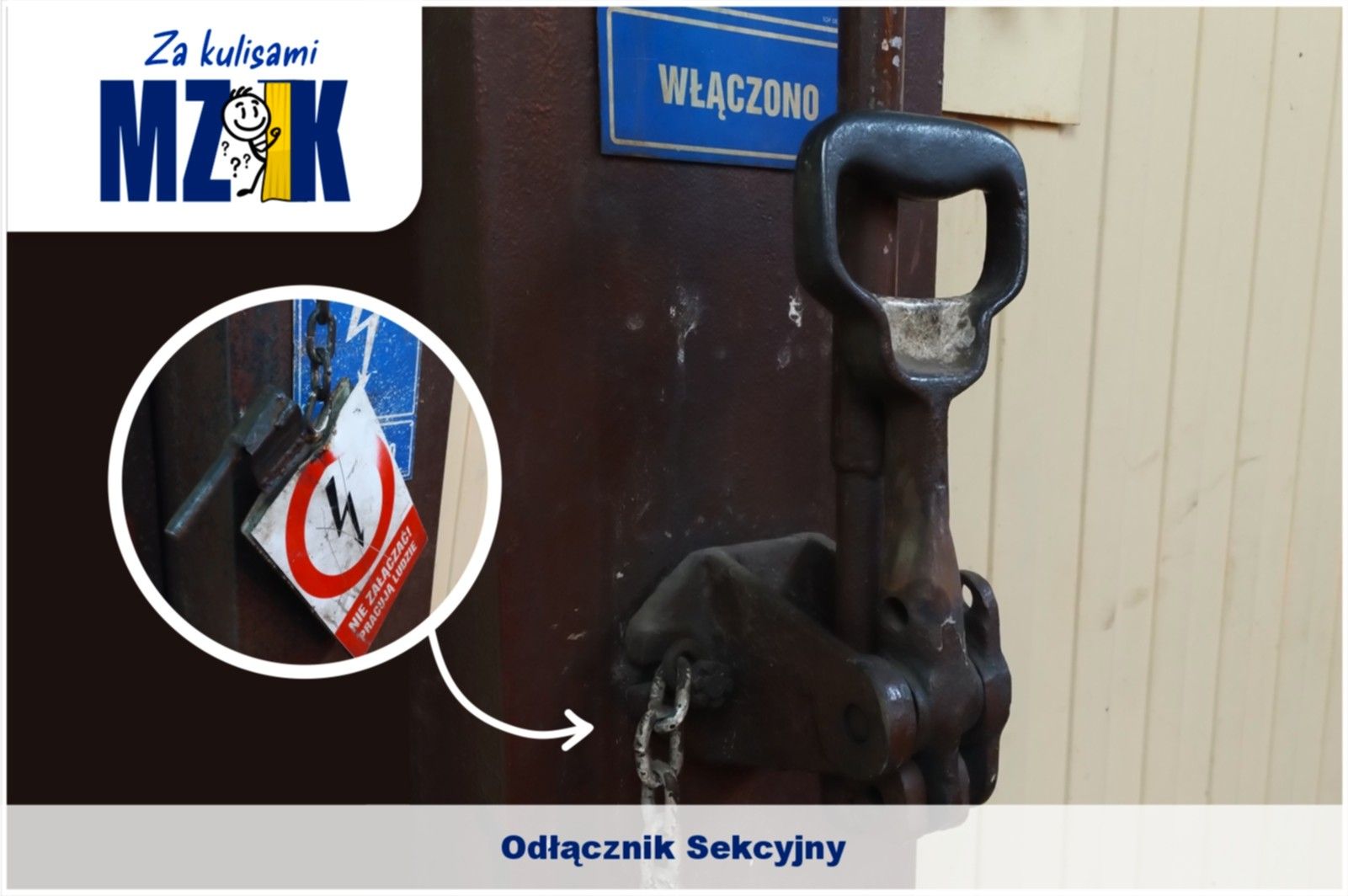 ZNak graficzny kampanii oraz zdjęcie pantografu