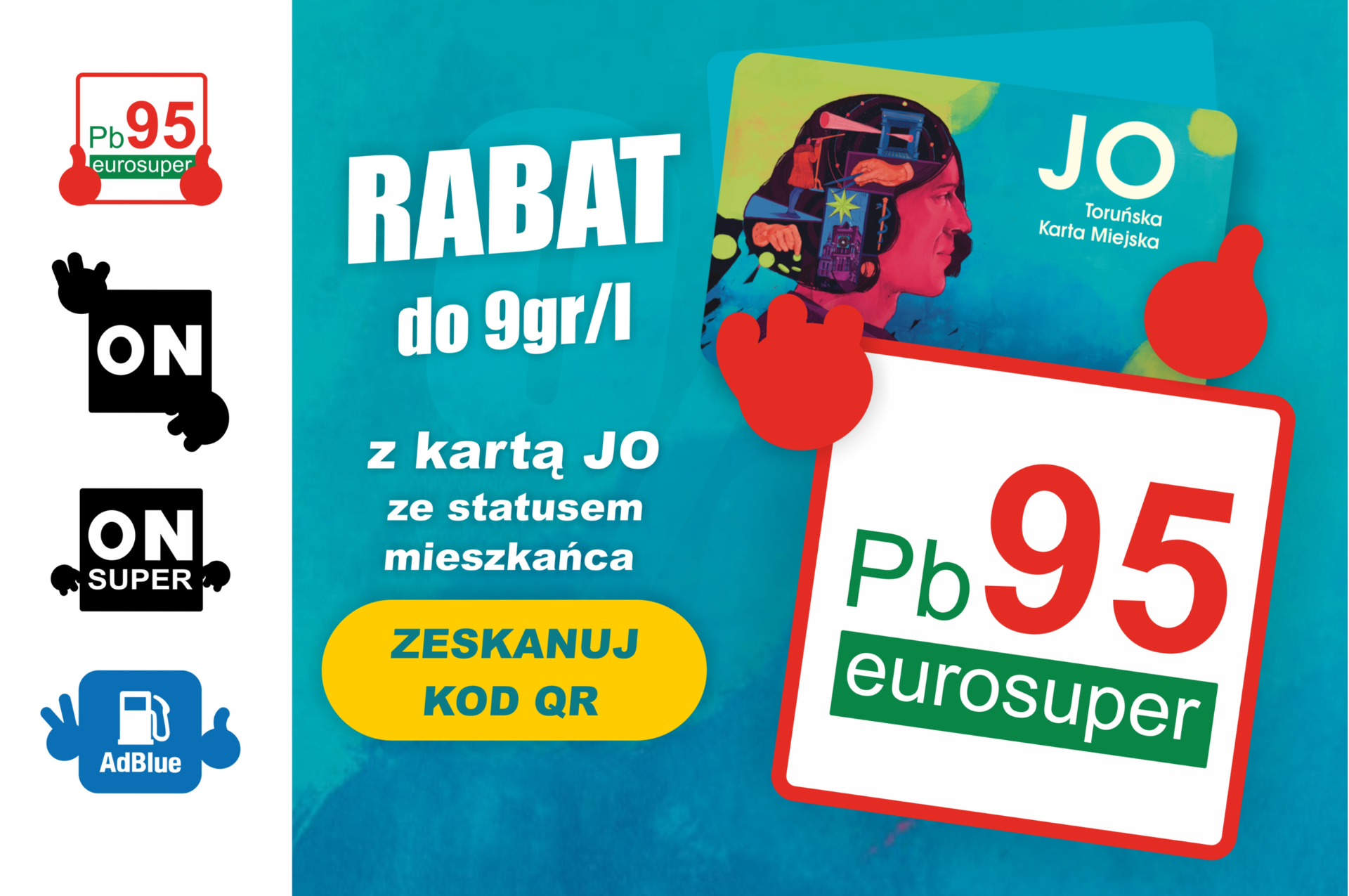 ZNak graficzny kampanii oraz zdjęcie pantografu