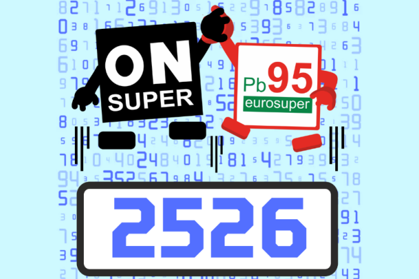 grafika promująca stację paliw MZK w Toruniu z kodem rabatowy 2526